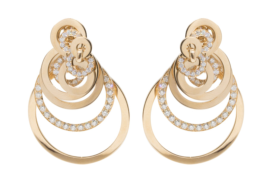 de GRISOGONO Gypsy Pink Gold Earrings - eJewels